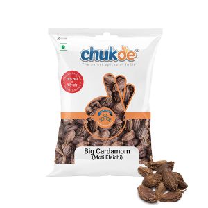 CHUK DE MOTI ELAICHI (BIG CARDAMOM)-50 GM